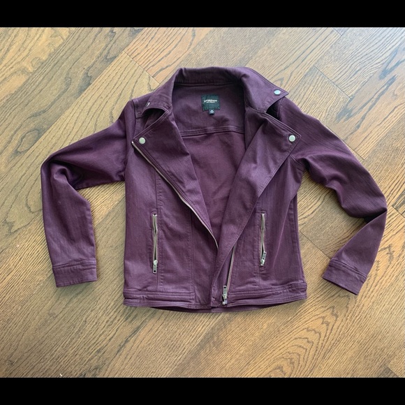 💜 Moto Denim Stretch Jacket - Picture 9 of 9